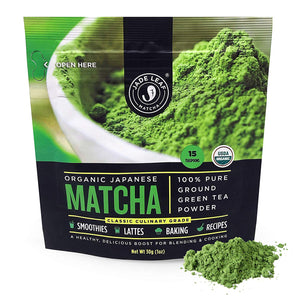 Jade Leaf Matcha Green Tea Powder - USDA Organic, Authentic Japanese Origin